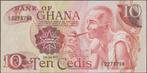 Ghana 10 cedis 1978 UNC p.16f (# 111), Postzegels en Munten, Bankbiljetten | Afrika, Verzenden, Overige landen, Los biljet