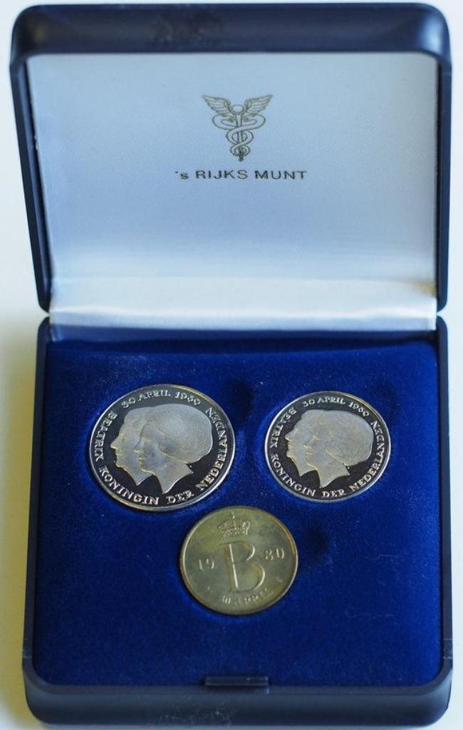jaarset 1980, Postzegels en Munten, Munten | Nederland, Setje, Vóór koninkrijk, Ophalen of Verzenden