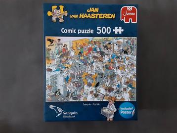 Jan van Haasteren Sanquin Bloedbank 500 stukjes puzzel beschikbaar voor biedingen