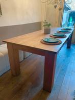 Prachtige Teakhouten eettafel 260x100, Ophalen, Rechthoekig, 200 cm of meer, 100 tot 150 cm