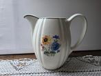 Regout oud gebloemde kan, Antiek en Kunst, Antiek | Servies los, Ophalen of Verzenden