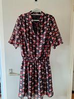 Sheilay Jurk - Maat S - Zwart met Rode Print, Zwart, Sheilay, Ophalen of Verzenden, Maat 36 (S)