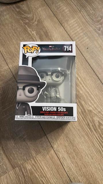 Funko pop! vision 50s 714 wandavision marvel beschikbaar voor biedingen