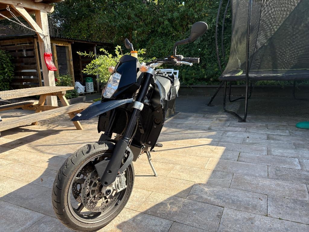 KTM 950 SM Supermoto 2007, 2 cilinders, Sportuitlaat, Motorrijbewijs A, Gebruikt