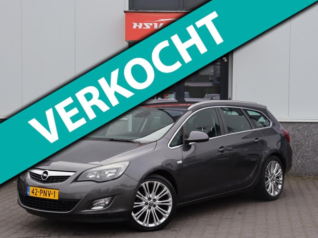 Opel Astra Sports Tourer 1.4 Turbo Sport navi LM cruise org, Auto's, Voorwielaandrijving, Gebruikt, 4 cilinders, 1337 kg