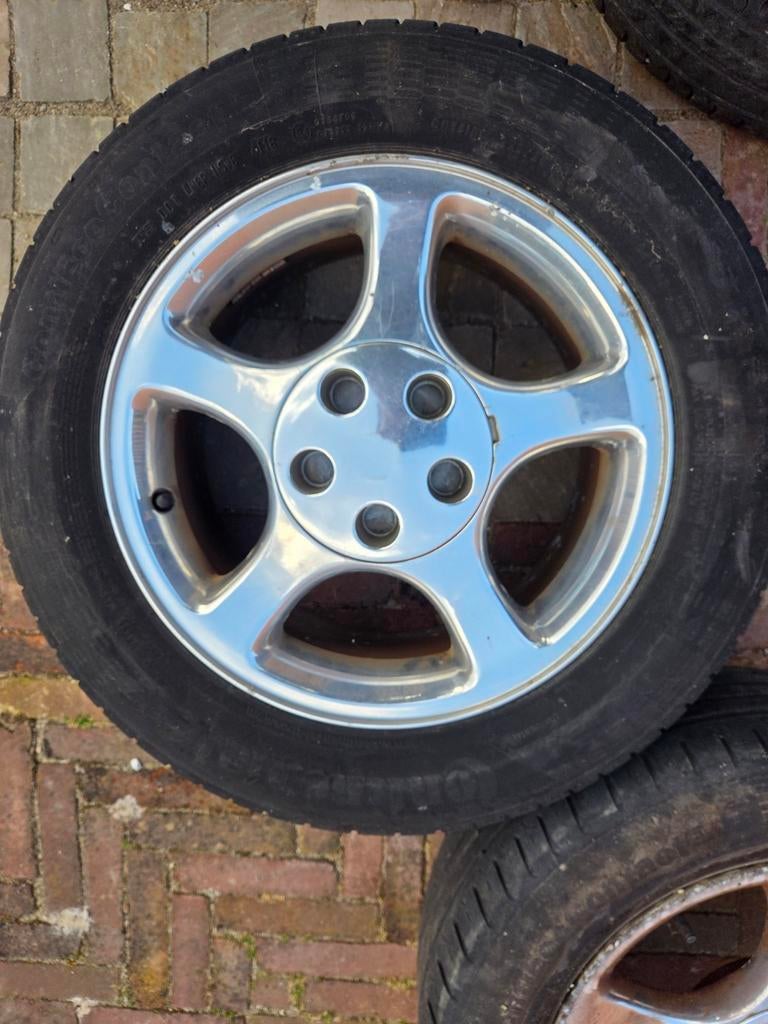 Velgen en banden ford mustang mk4, Ophalen