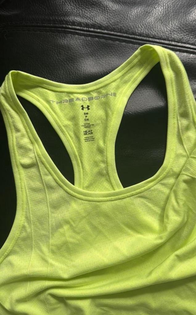 Tanktop neon geel, Ophalen of Verzenden, Zo goed als nieuw