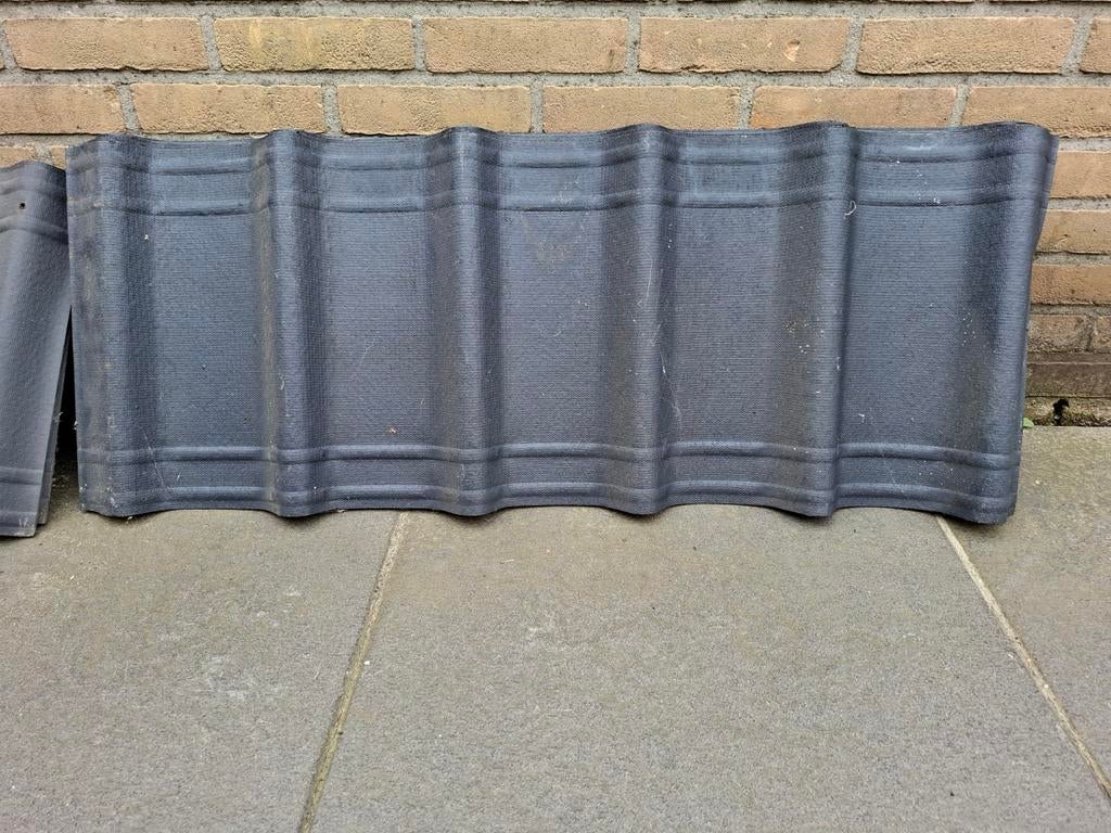 Te koop dakpanplaten, Doe-het-zelf en Verbouw, Dakpannen en Dakbedekking, Ophalen, Overige materialen, Zwart, Overige typen