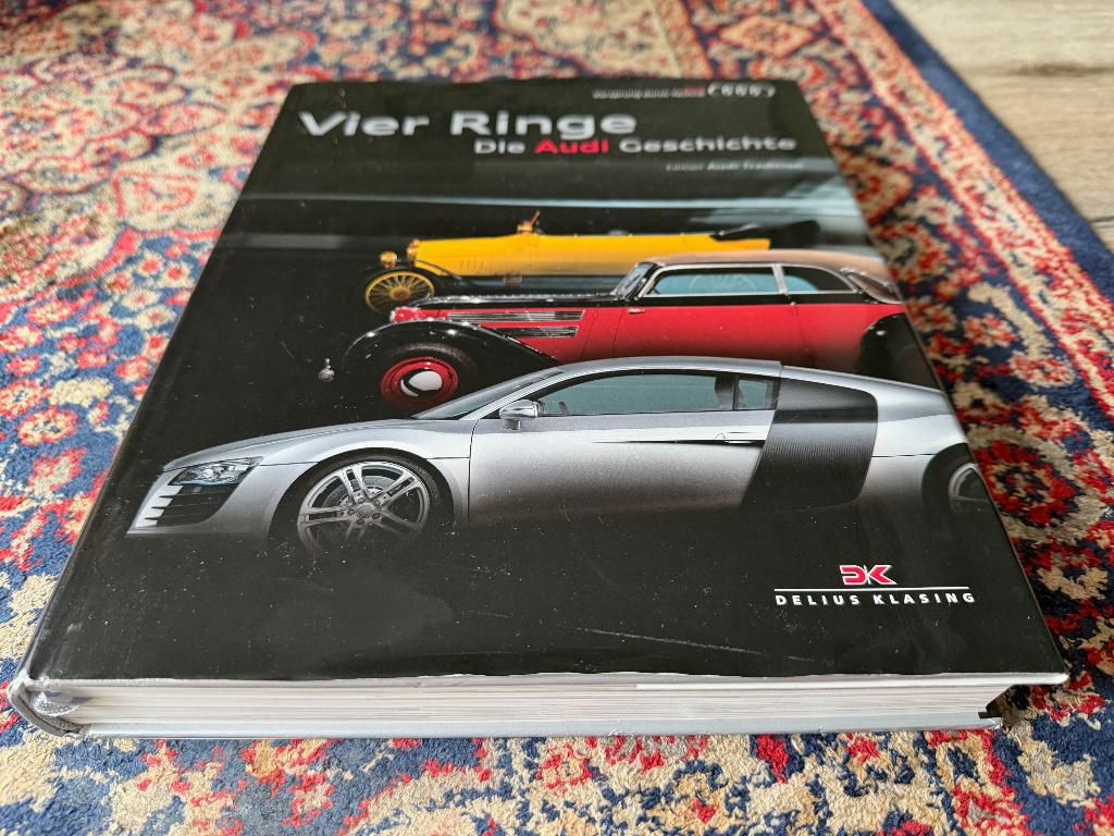 Vier Ringe. Die Audi Geschichte., Boeken, Auto's | Boeken, Zo goed als nieuw, Audi, Ophalen of Verzenden