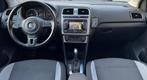 Volkswagen Polo 1.2 TSI Highline PANO/DSG/STOELVW/NAVI/PDC, Euro 5, Stof, Gebruikt, Zwart