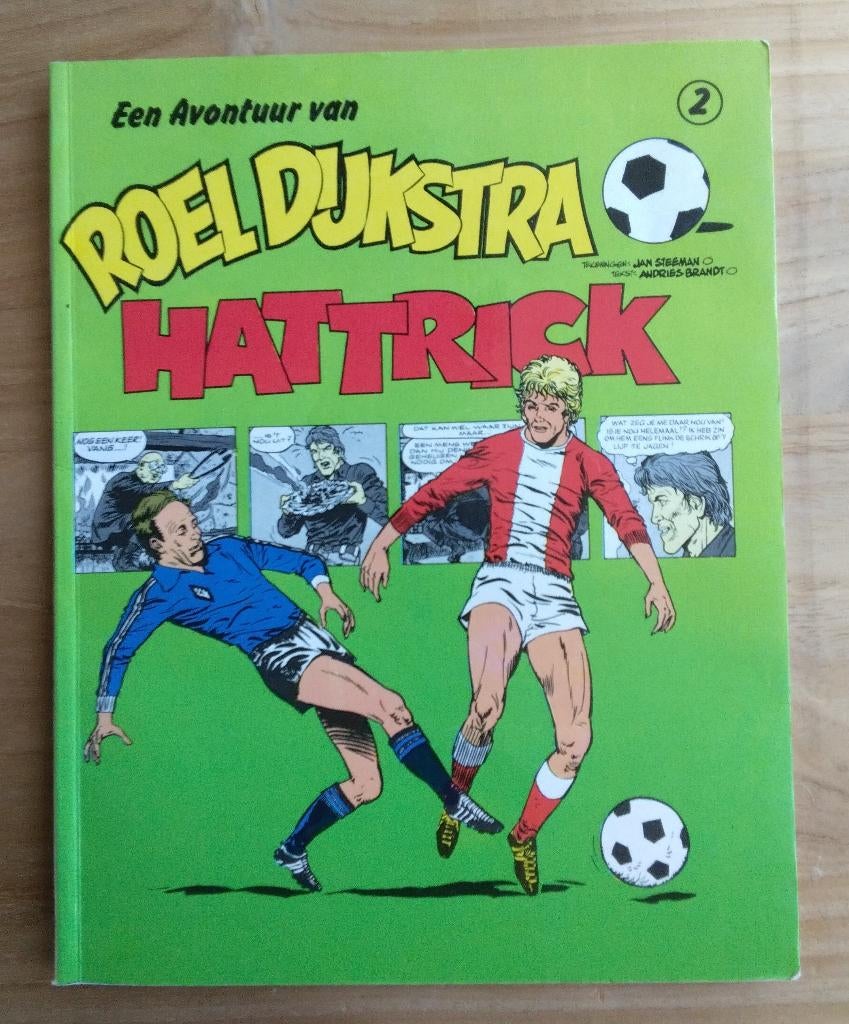 Roel Dijkstra -2- Hattrick, Eén stripboek, Ophalen, Gelezen