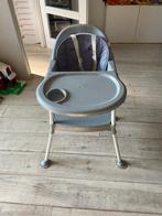 Grijze Kinderstoel met Afneembaar Eetblad en Gordel, Kinderen en Baby's, Verzenden, Gebruikt, Overige typen, Afneembaar eetblad