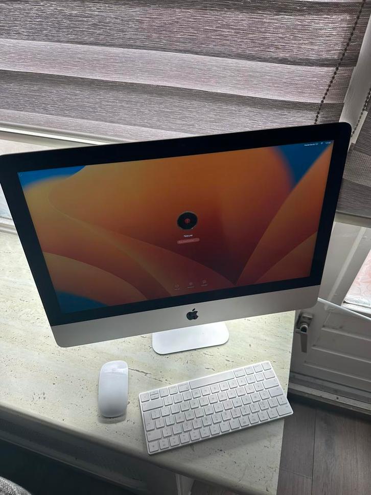iMac van eind 2017, 21.5-inch model ( alleen iMac), Computers en Software, Apple Desktops, Zo goed als nieuw, iMac, HDD, 2 tot 3 Ghz