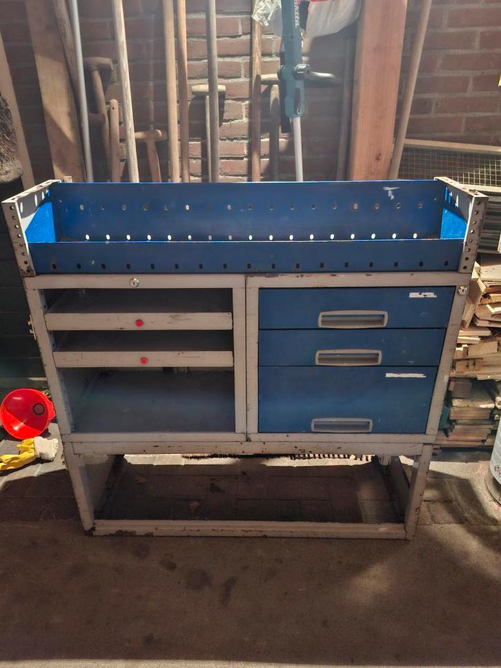 Stellingkast bedrijfswagen Stelling ladekast bus opbergkast, Auto diversen, Overige Auto diversen, Ophalen