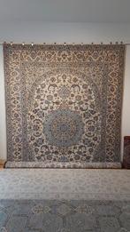 Perzisch Nain 9la met zijde Maat.3.00x4.00 Korting 50%, Bruin, Ophalen of Verzenden, Klassiek, Perzisch, Traditioneel, 200 cm of meer