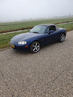 Mazda MX-5 1.6-16V  Exclusieve 2004 Blauw, Auto's, Mazda, 13 km/l, Achterwielaandrijving, 40 €/maand, 4 cilinders