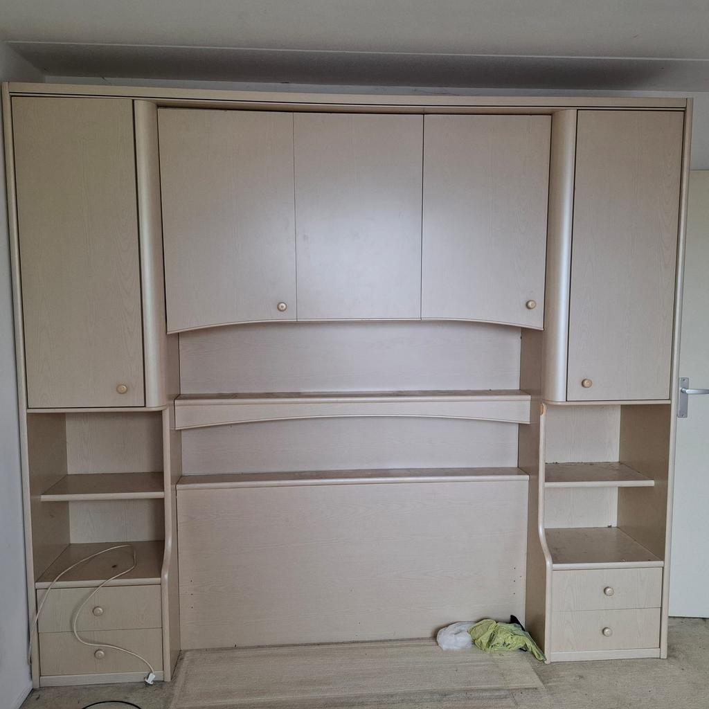 Grote wandkast/bedkast/kast/kledingkast, Ophalen, Gebruikt, Minder dan 150 cm, Minder dan 100 cm