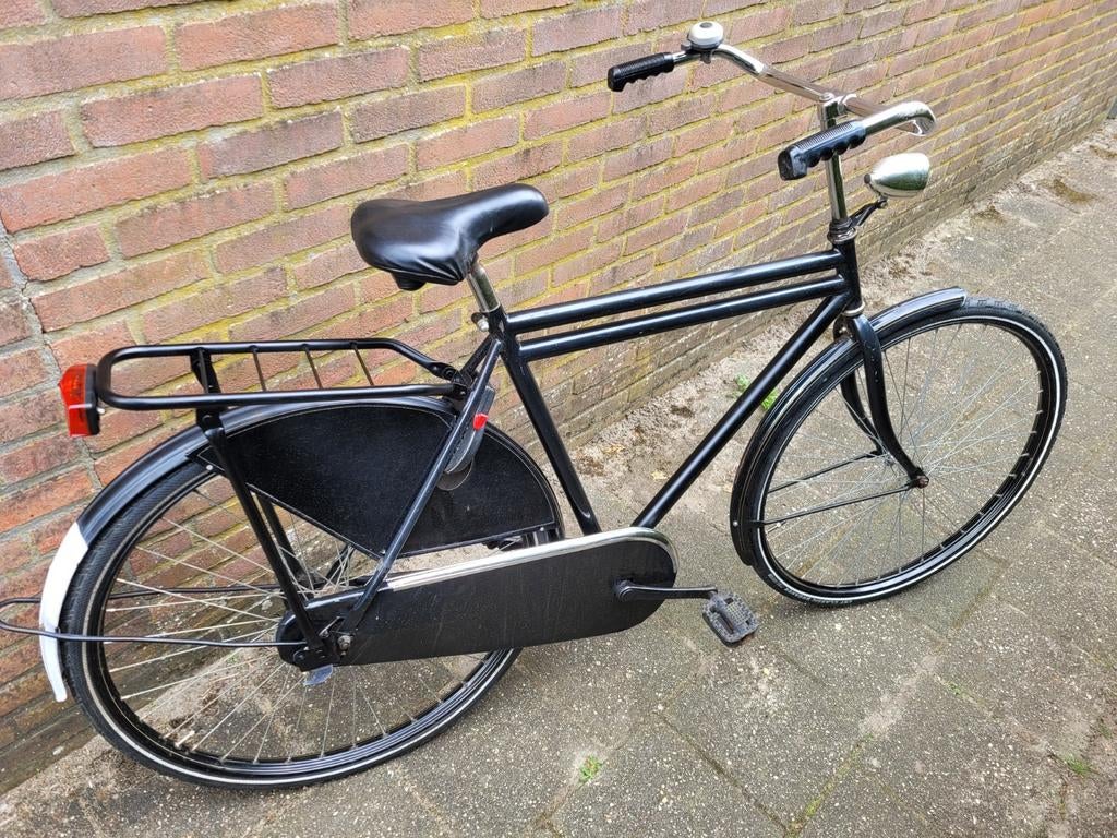 Nette heren / opafiets 28 inch, 57 tot 61 cm, Ophalen, Gebruikt, Overige merken