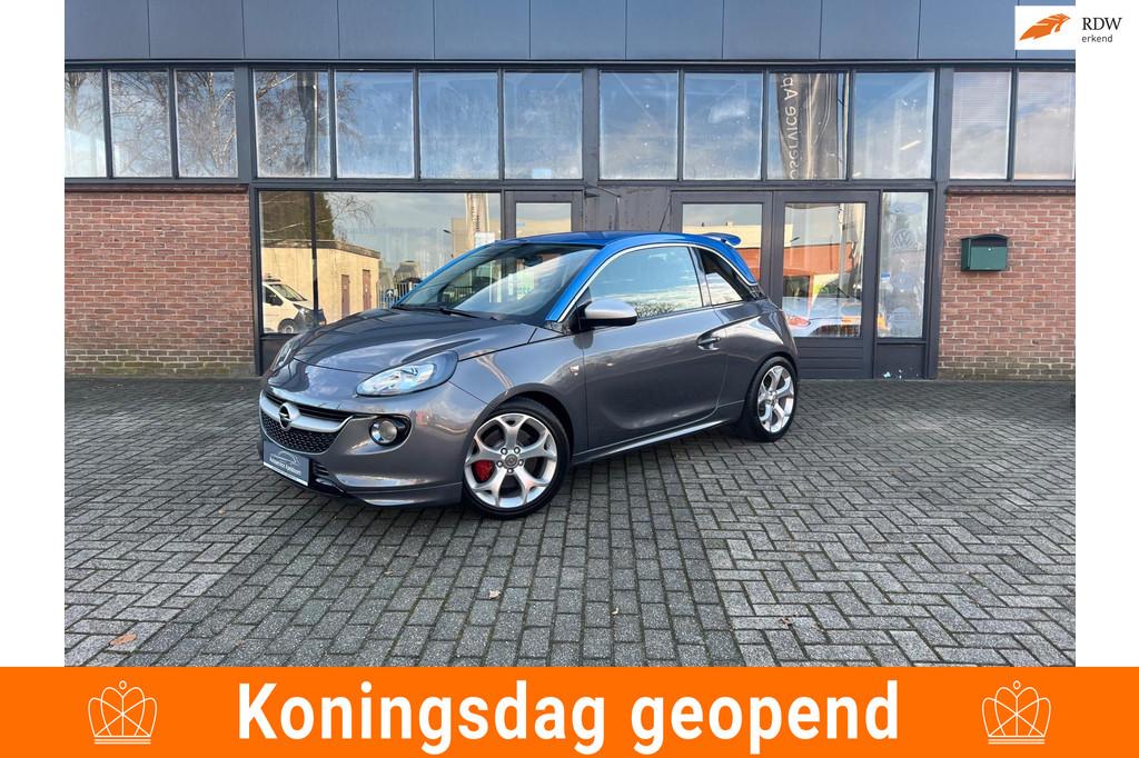 Opel ADAM 1.4 Turbo S, Recaro, 150Pk, Auto's, Opel, Voorwielaandrijving, Bluetooth, Gebruikt, Zwart