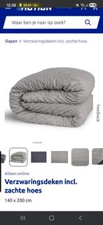 2 Verzwaringsdekens Action, zo goed als nieuw, Ophalen, Eenpersoons, Grijs, Deken of Dekbed