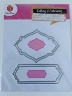 Snij en embossing mal labels., Ophalen of Verzenden, Nieuw, Overige thema's, Pons of Mal