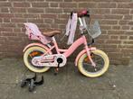 Sjoef meisjesfiets, Fietsen en Brommers, Ophalen, Gebruikt, 14 inch of minder, Handrem