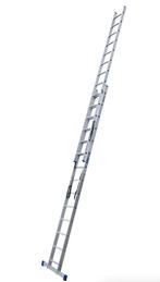 Uitschuifbare ladder  2 x 14 treden, Ophalen