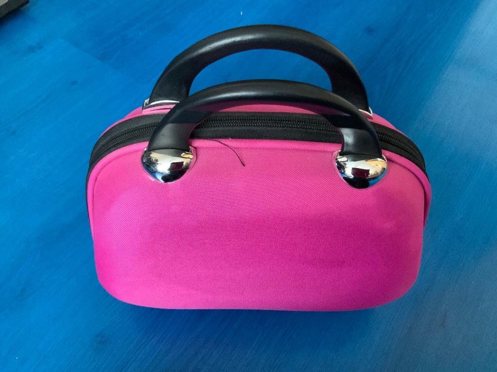 Beautycase, Sieraden, Tassen en Uiterlijk, Beautycases, Verzenden, Zo goed als nieuw, Blauw
