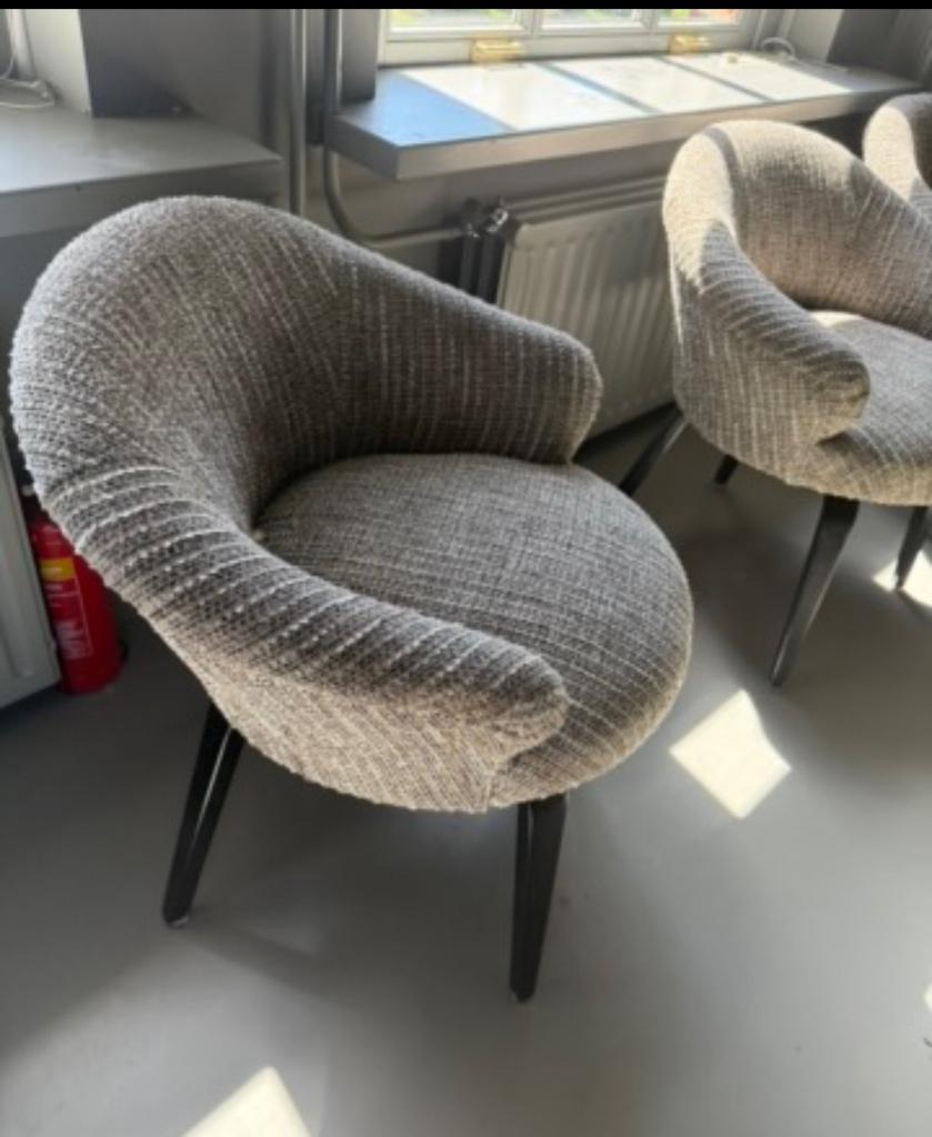 6 Designer Eetkamerstoel Eichholtz Moretti Mademoiselle, Huis en Inrichting, Stoelen, Ophalen, Hotel chic/ modern klassiek, Gebruikt