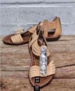 Sam Edelman - Prachtige leren sandalen maat 36 - Nieuw, Nieuw, X, Sam Edelman, Beige