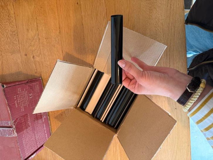 Tegel sierstrips - Gladde en Randvormige strips, Doe-het-zelf en Verbouw, Tegels, Nieuw, Overige typen, Keramiek, Minder dan 20 cm