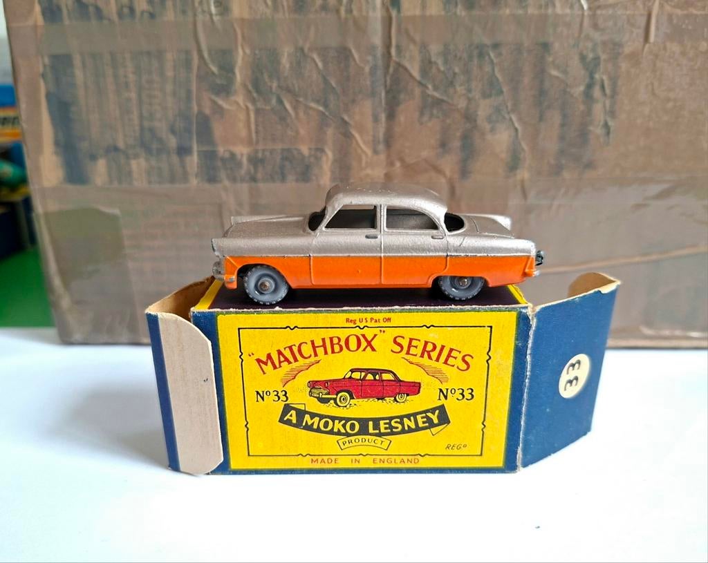 Matchbox 33 ford zodiac, Ophalen of Verzenden, Auto, Matchbox