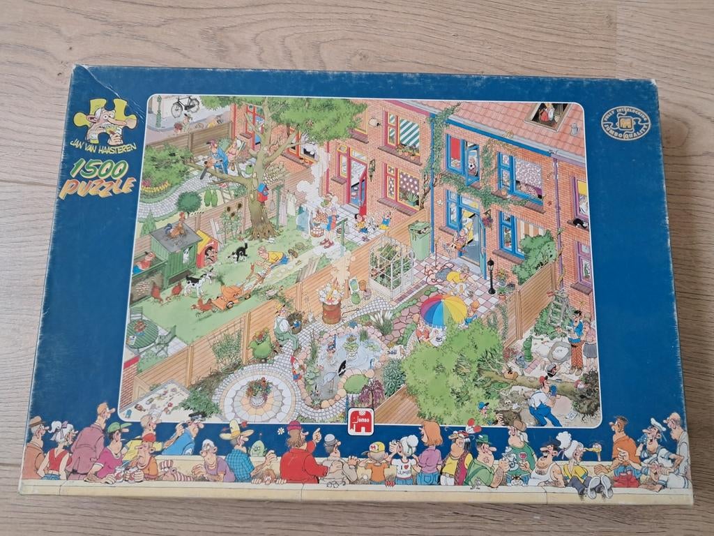 Jan van Haasteren puzzel De buren 1500 stukjes, Ophalen, 500 t/m 1500 stukjes, Gebruikt