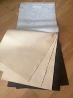 Pasubio leerlappen leren vellen uit Italie 40 x 30 cm Nieuw, Hobby en Vrije tijd, Stoffen en Lappen, Ophalen, Overige kleuren