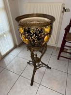 Art Nouveau jardinière standaard–Eichwald majolica–ca.1900, Antiek en Kunst, Ophalen