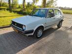 VW Golf diesel 5 deurs 1986 oldtimer APK 07-2027, Voorwielaandrijving, Zwart, 4 cilinders, Trekhaak