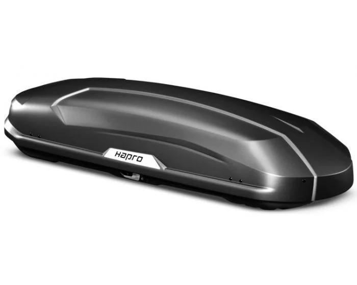 Thule dakdragers en Hapro dakkoffer Trivor 640, Auto diversen, Dakdragers, Zo goed als nieuw, Ophalen