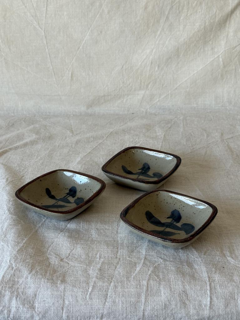 Vintage Keramieken Schaaltjes door David Voorhees, Ophalen of Verzenden