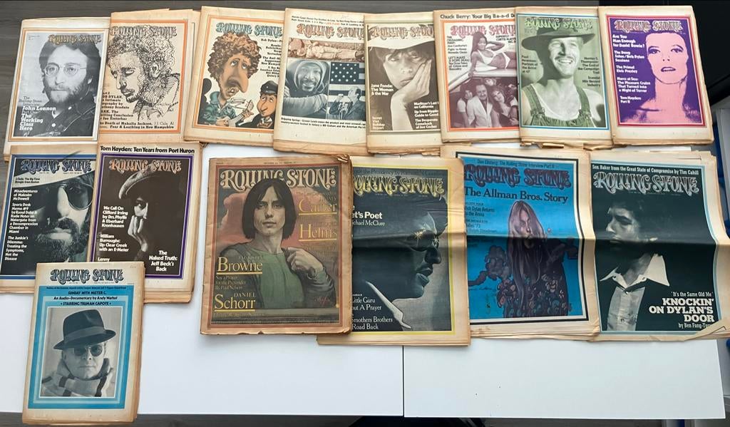 Rolling Stone Magazine - John Lennon, Bob Dylan, David Bowie, Boeken, Ophalen of Verzenden, Gelezen, Muziek, Film of Tv