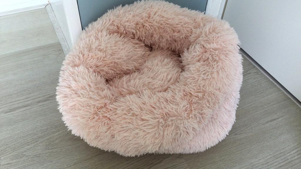 Heerlijke kattenmand in roze, Ophalen of Verzenden, Zo goed als nieuw, Pluche