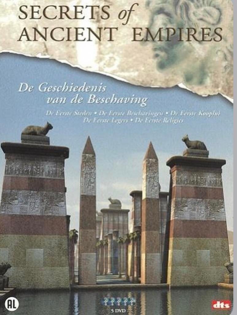 Secrets of Ancient Empires 5 Disc Box Set Nieuw!!, Alle leeftijden, Ophalen, Nieuw in verpakking, Kunst of Cultuur