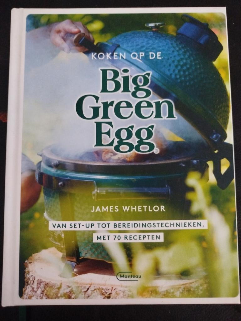 BIG GREEN EGG KOKEN OP JAMES WHETLOR HARDCOVER, Boeken, Kookboeken, Hoofdgerechten, Ophalen of Verzenden, Zo goed als nieuw, James Whetlor
