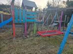 Grote gebruikte speeltuin met glijbaan en schommel, Ophalen, Gebruikt, Schommel