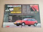 Auto Test (uit oud tijdschrift) Volvo 480 ES (1986), Verzenden, Gelezen, Volvo