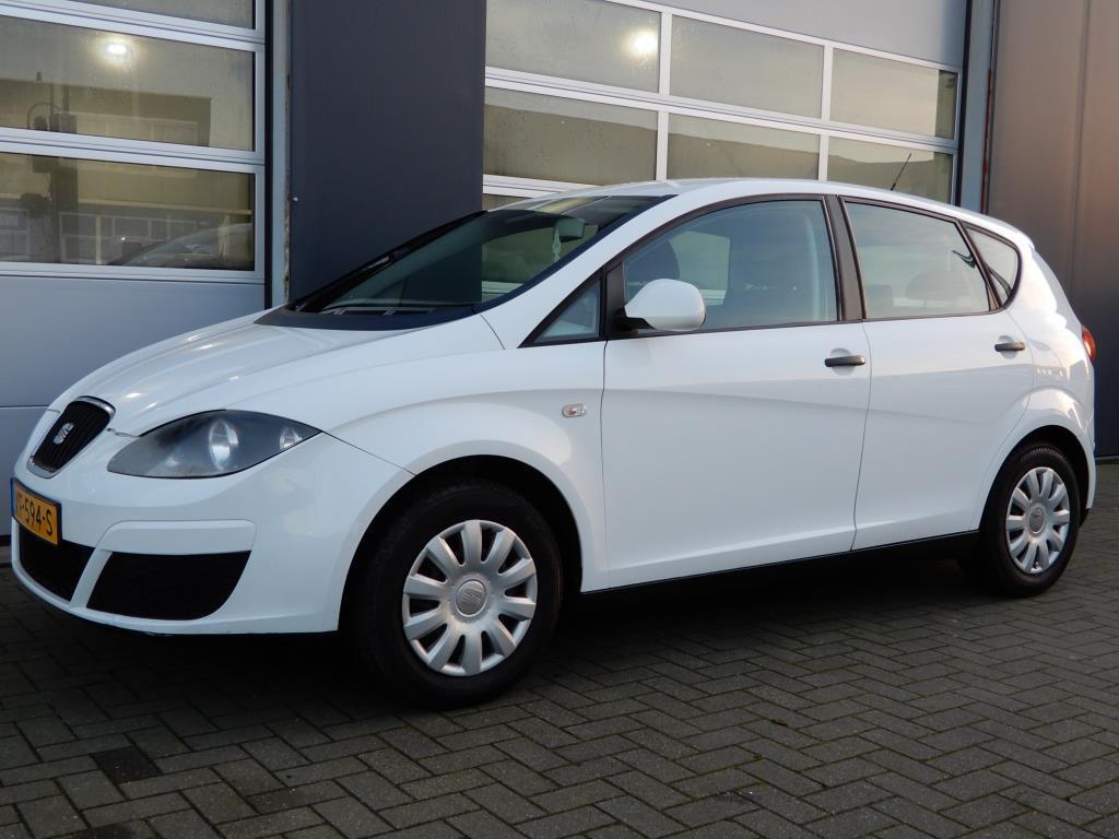 Seat Altea 1.4 ElektrPakket/RadioCD/NieuweAPK, Gebruikt, 680 kg, 4 cilinders, Wit