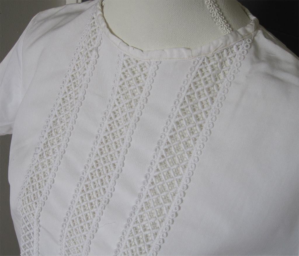 Antieke klederdracht blouse (maat 42/44), Antiek en Kunst, Antiek | Kleding en Accessoires, Ophalen of Verzenden, Dames