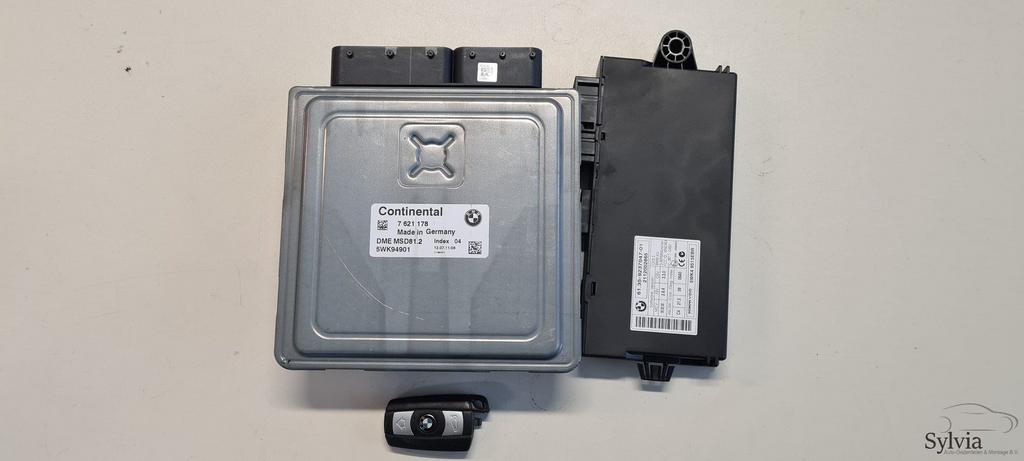 Startset Contactslot+ ECU BMW 3 Serie E90 E91 318i N43  7621, Auto-onderdelen, Gebruikt, -, -, Ophalen of Verzenden