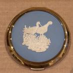 Vintage Stratton poederdoos Wedgwood -Jasperware inlegstuk., Ophalen of Verzenden