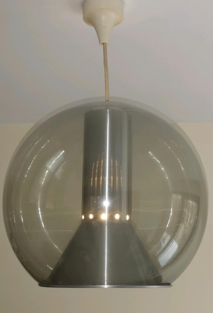 RAAK 'globe' hanglamp, Ophalen, Glas, Minder dan 50 cm