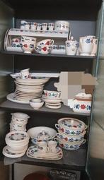 Uitgebreid Boerenbont Servies - Compleet en in Goede Staat, Gebruikt, Ophalen of Verzenden, Aardewerk, Boerenbont